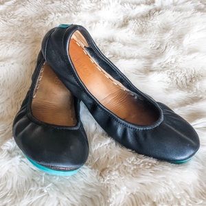 Black Tieks 7  (will trade for size 8 black Tieks)